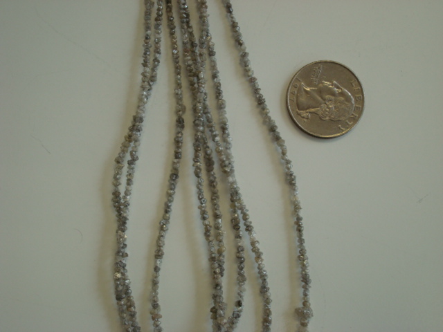 Rough Diamond Beads