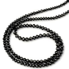 Black Diamond Beads 9 To 250 Cts.